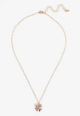 Americana Bow Necklace, C605, small