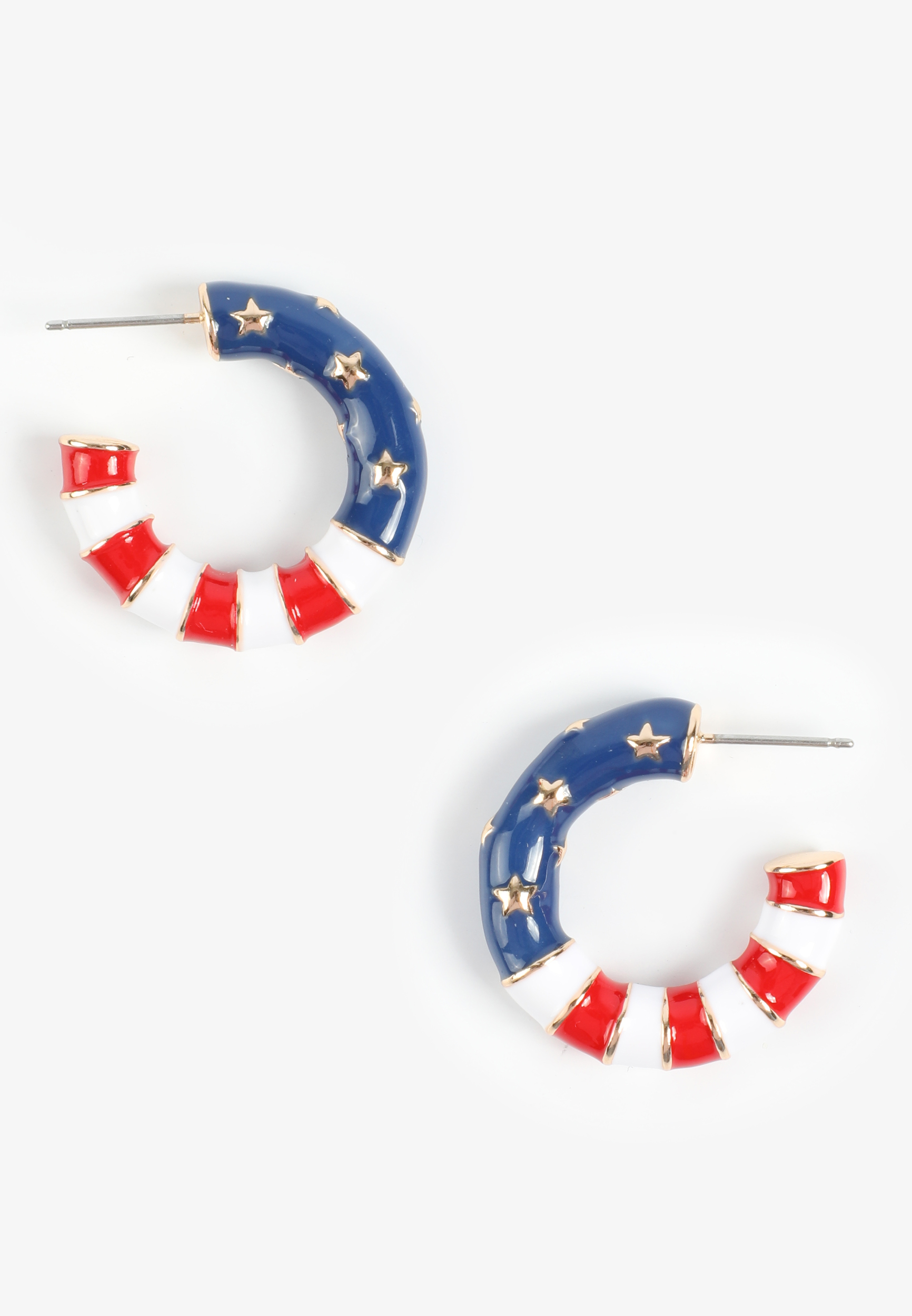 Americana Hoop Earrings