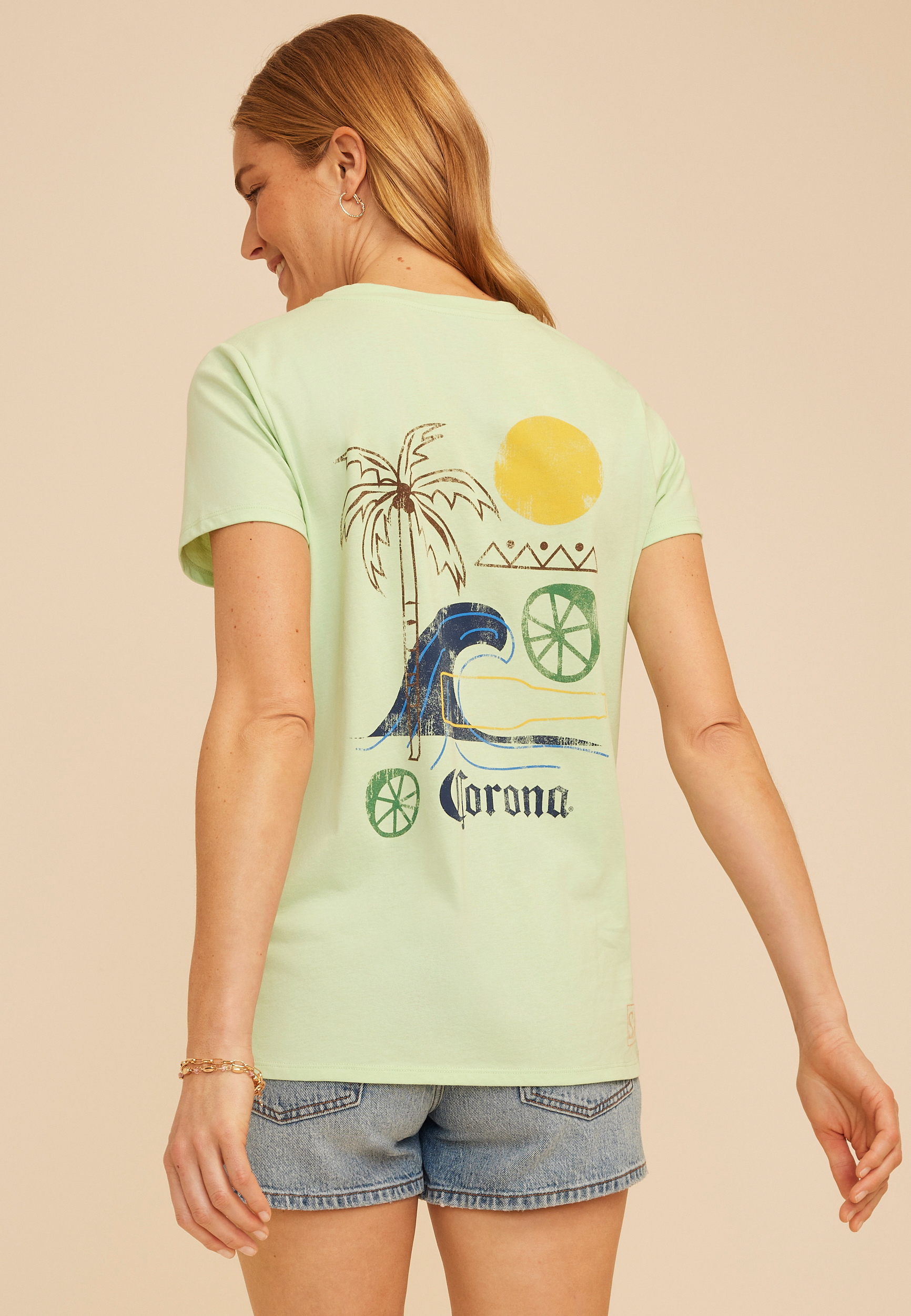 Corona Classic Fit Graphic Tee, C8330, large