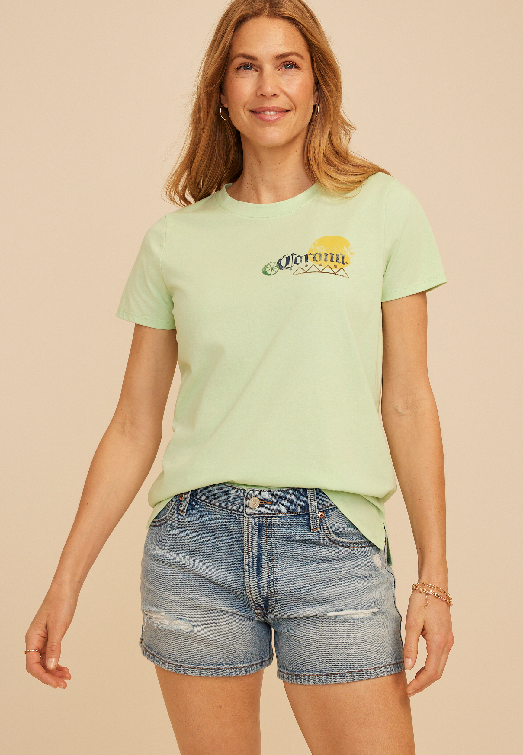 Corona Classic Fit Graphic Tee, C8330, large