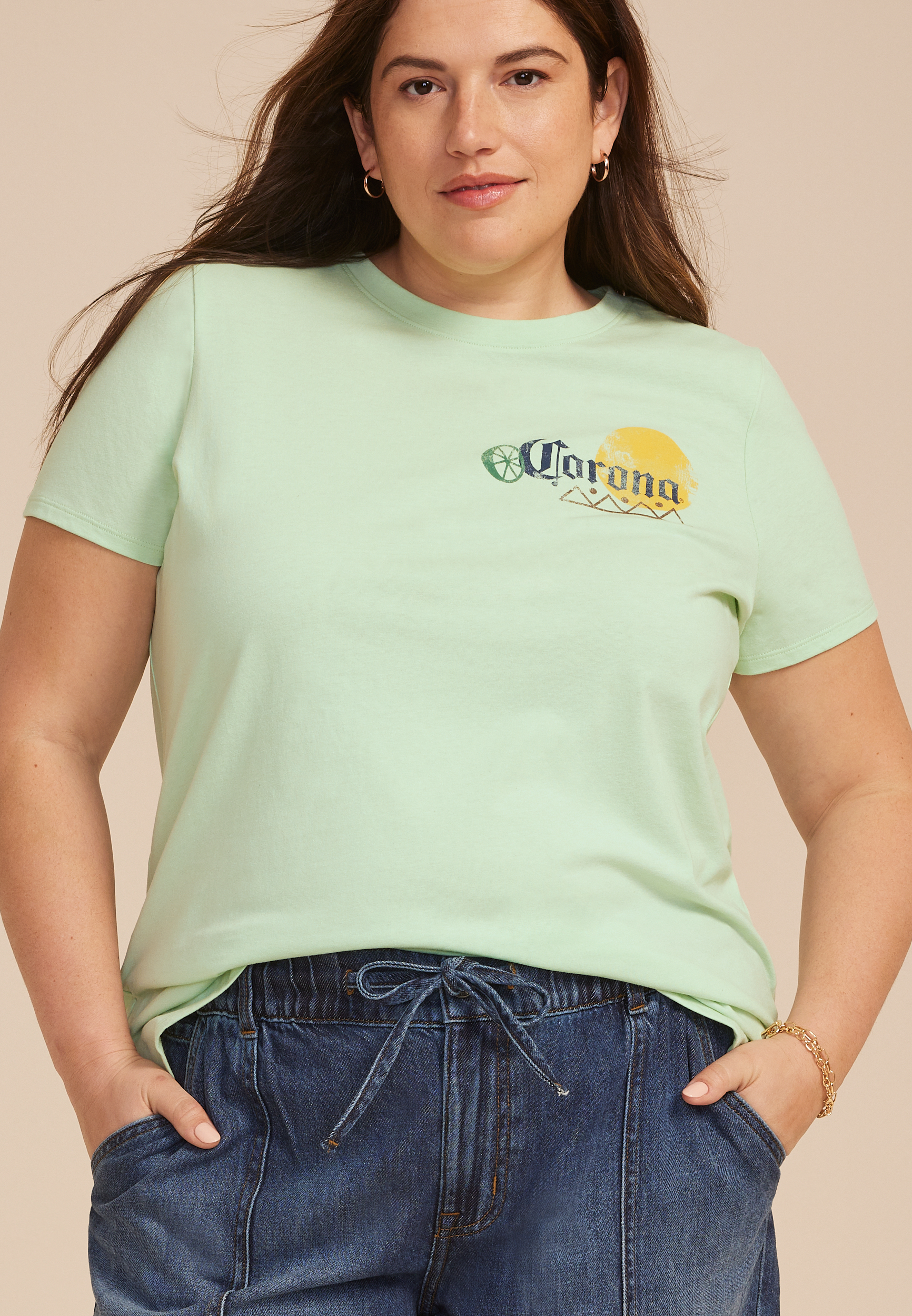 Plus Size Corona Classic Fit Graphic Tee