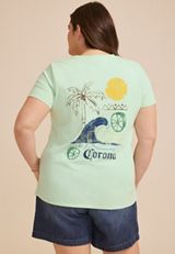 Plus Size Corona Classic Fit Graphic Tee, C8330, small