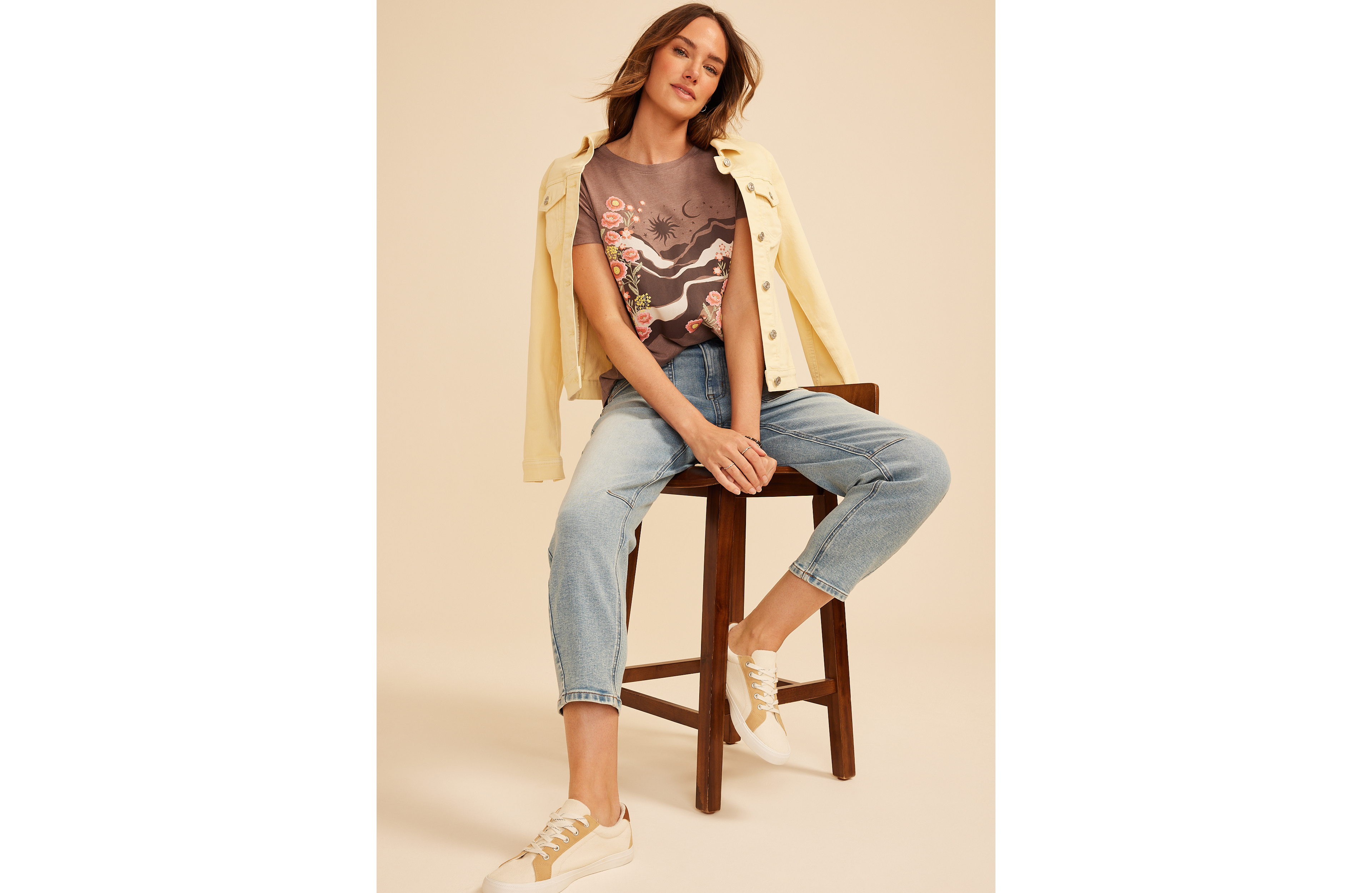 Desert Scenic Classic Fit Graphic Tee