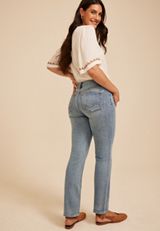 Silver Jeans Co. ® Suki Curvy Mid Rise Straight Jean, C3337, small