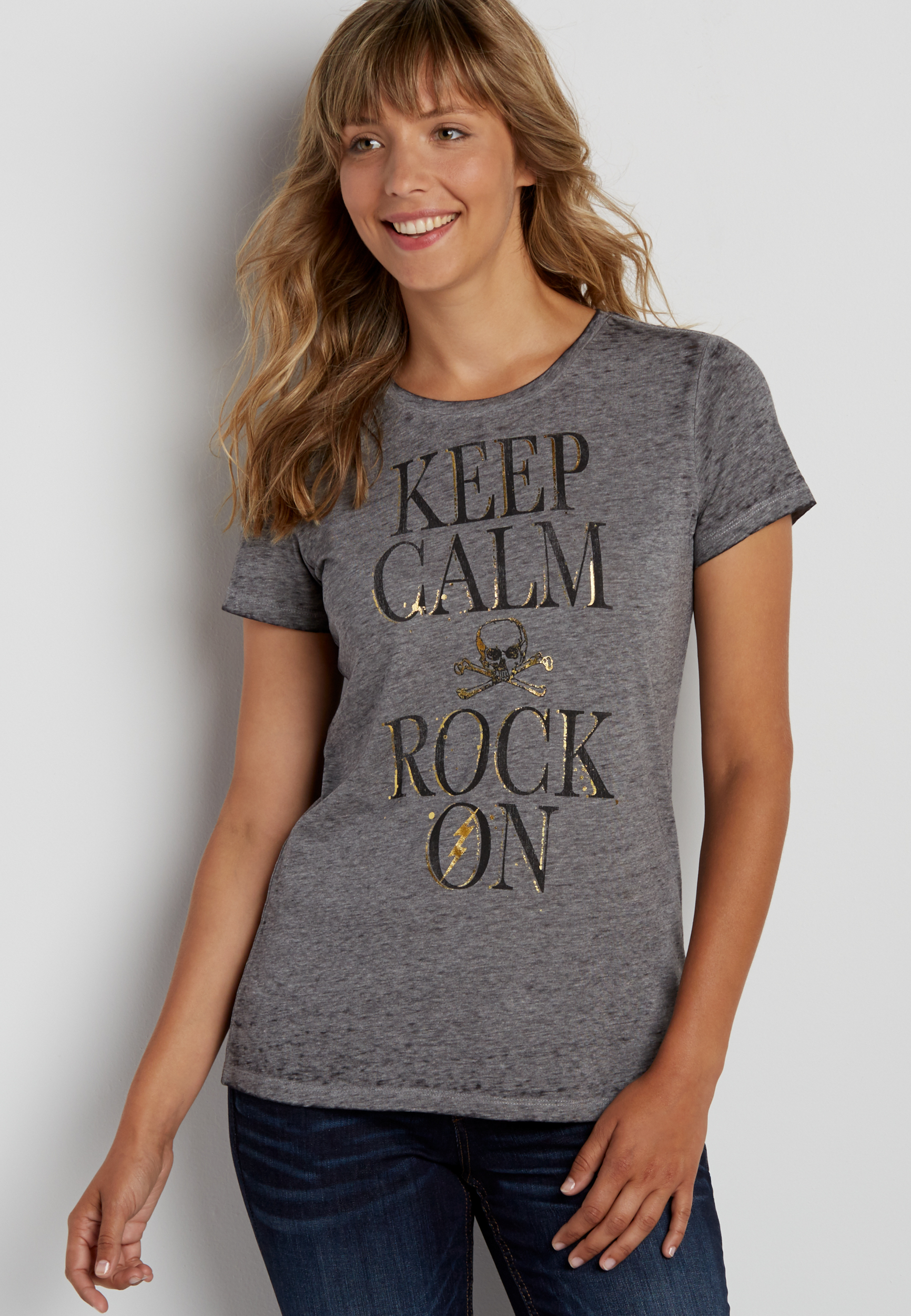 Calm at Rock Bottom Boutique Top Tee main image 0