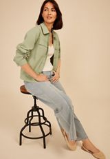 Poplin Jacket, C201, small