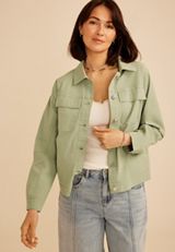 Poplin Jacket, C201, small