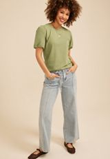 24/7 Bubble Sleeve Tee, C9012, small