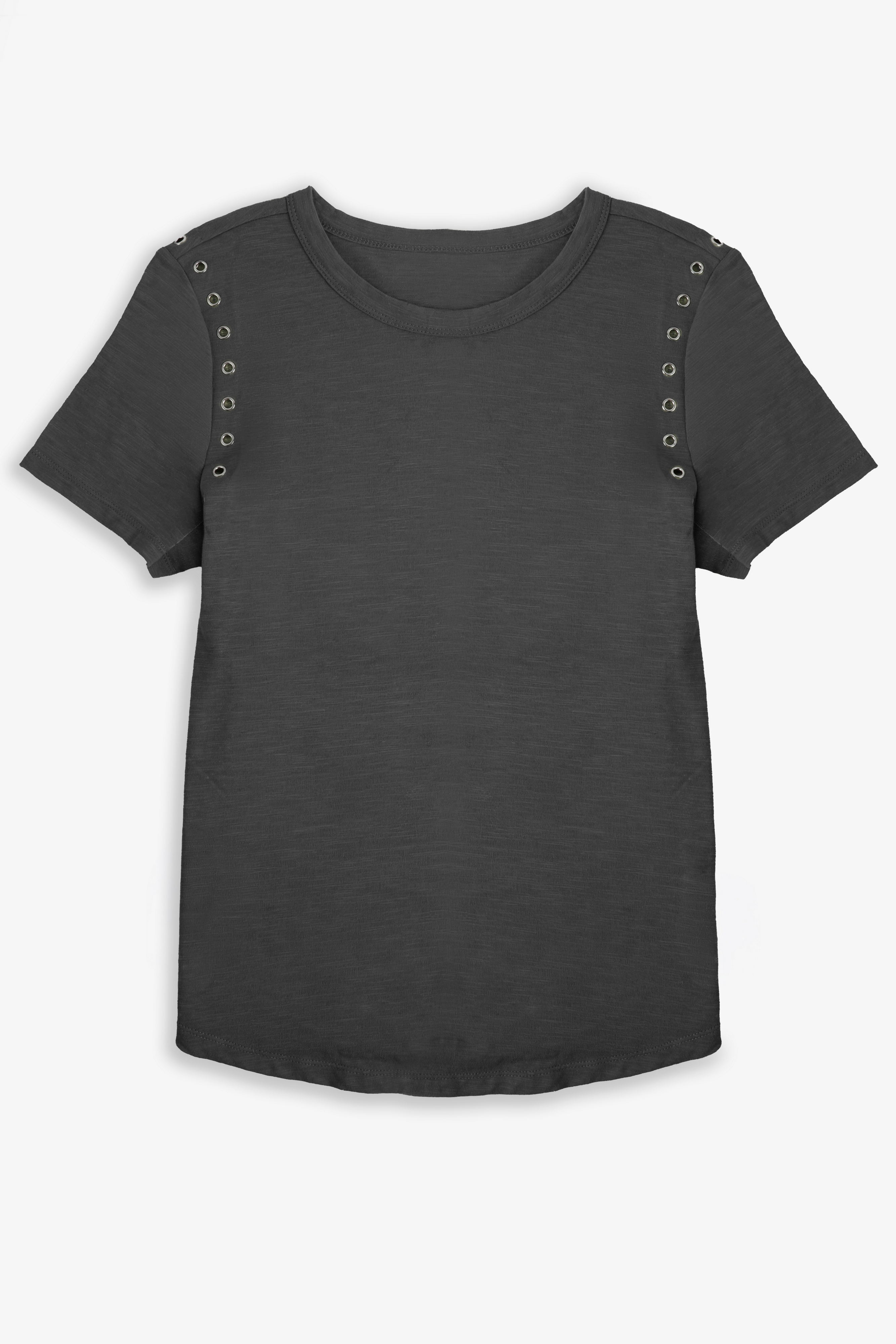 Studio Y Grommet Trim Tee