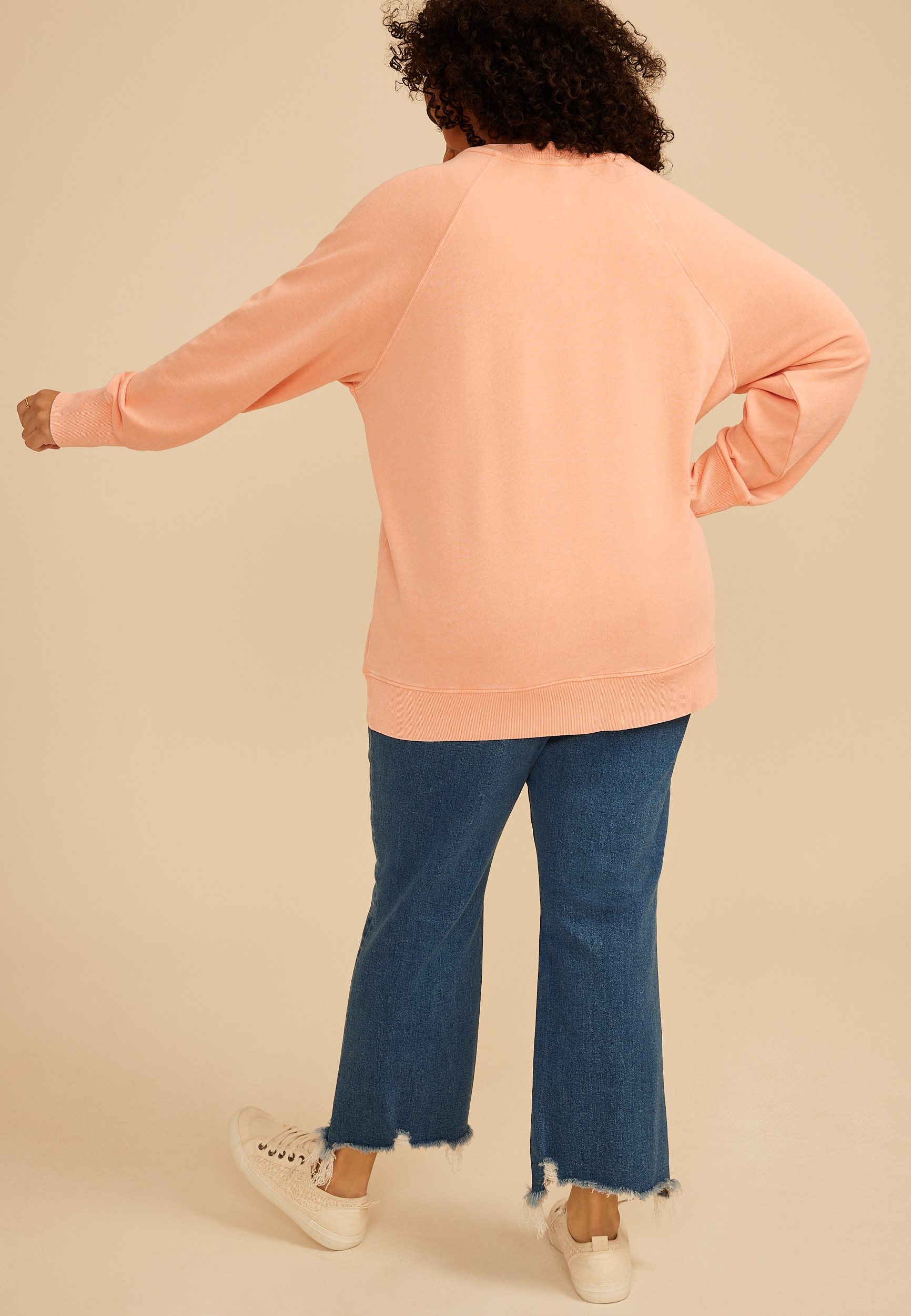 Plus Size Weekend Sweatshirt, C8248, large