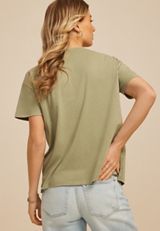 Mountain Scene Relaxed Fit Graphic Tee, C425, small