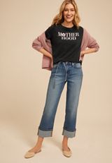 Motherhood Classic Fit Graphic Tee, C106, small