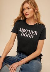 Motherhood Classic Fit Graphic Tee, C106, small