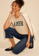 Amen Classic Fit Graphic Tee, C3363, small