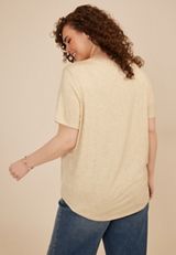 Plus Size  Amen Classic Fit Graphic Tee, OATMEAL HEATHER, small