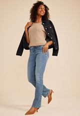 Everflex&trade; Light Mid Rise Slim Boot Jean, C2806, small