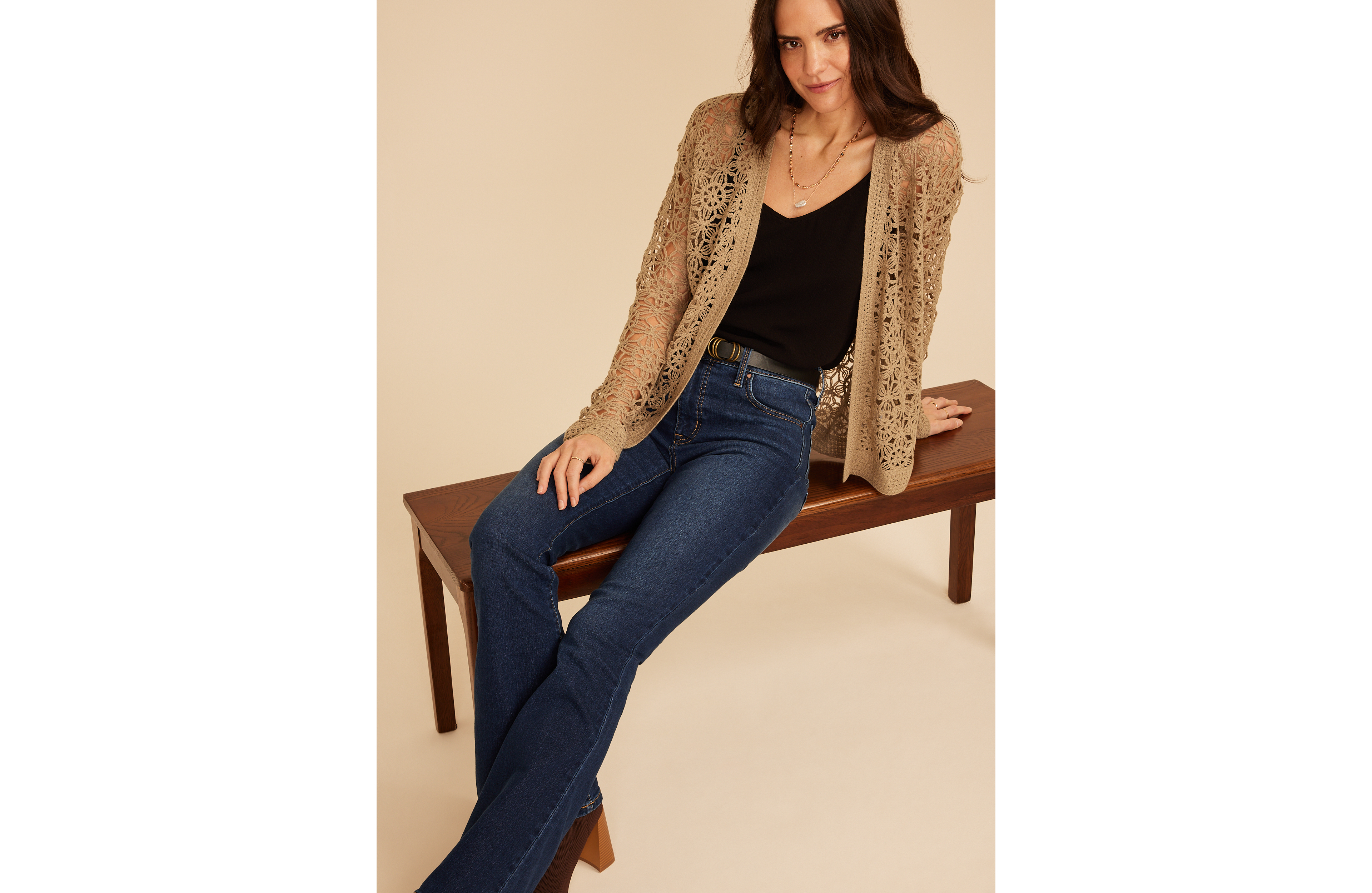 Crochet Open Stitch Cardigan