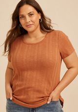 Plus Size 24/7 Taylor Tee, C6576, small