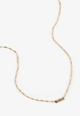 Gold Mama Charm Necklace, C605, small
