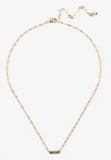 Gold Mama Charm Necklace, C605, small