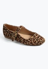 SuperCush Ivy Mary Jane Leopard Flat, C542, small