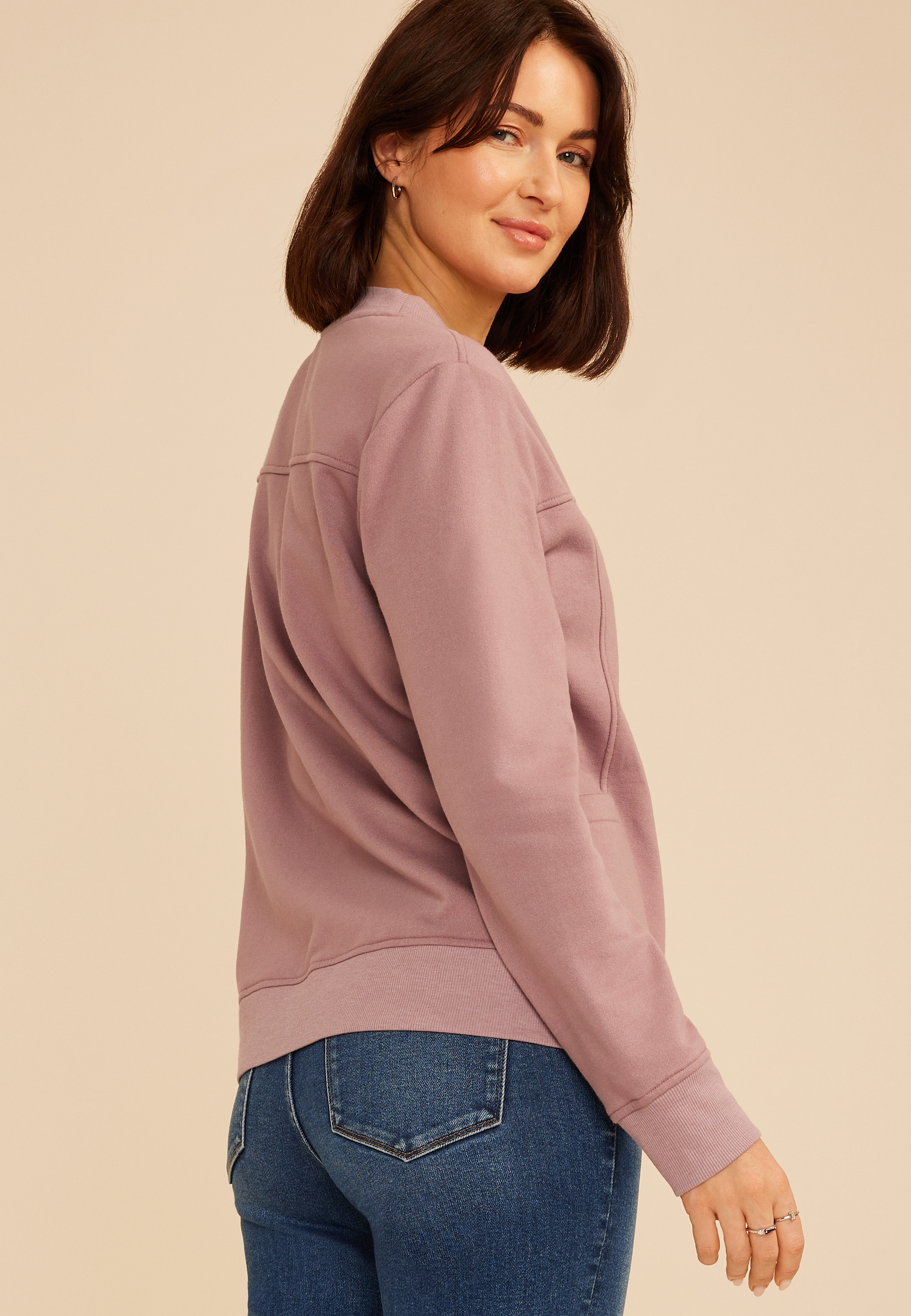 Terry Pocket Cardigan, C9247, large