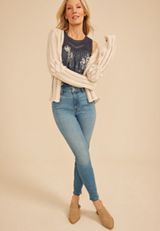 m jeans by maurices&trade; Cool Comfort Super High Rise Side Slit Jegging, C3337, small