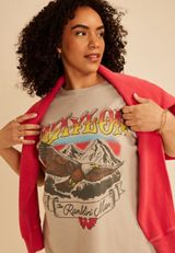 Plus Size Waylon The Ramblin Man Classic Fit Graphic Tee, C211, small