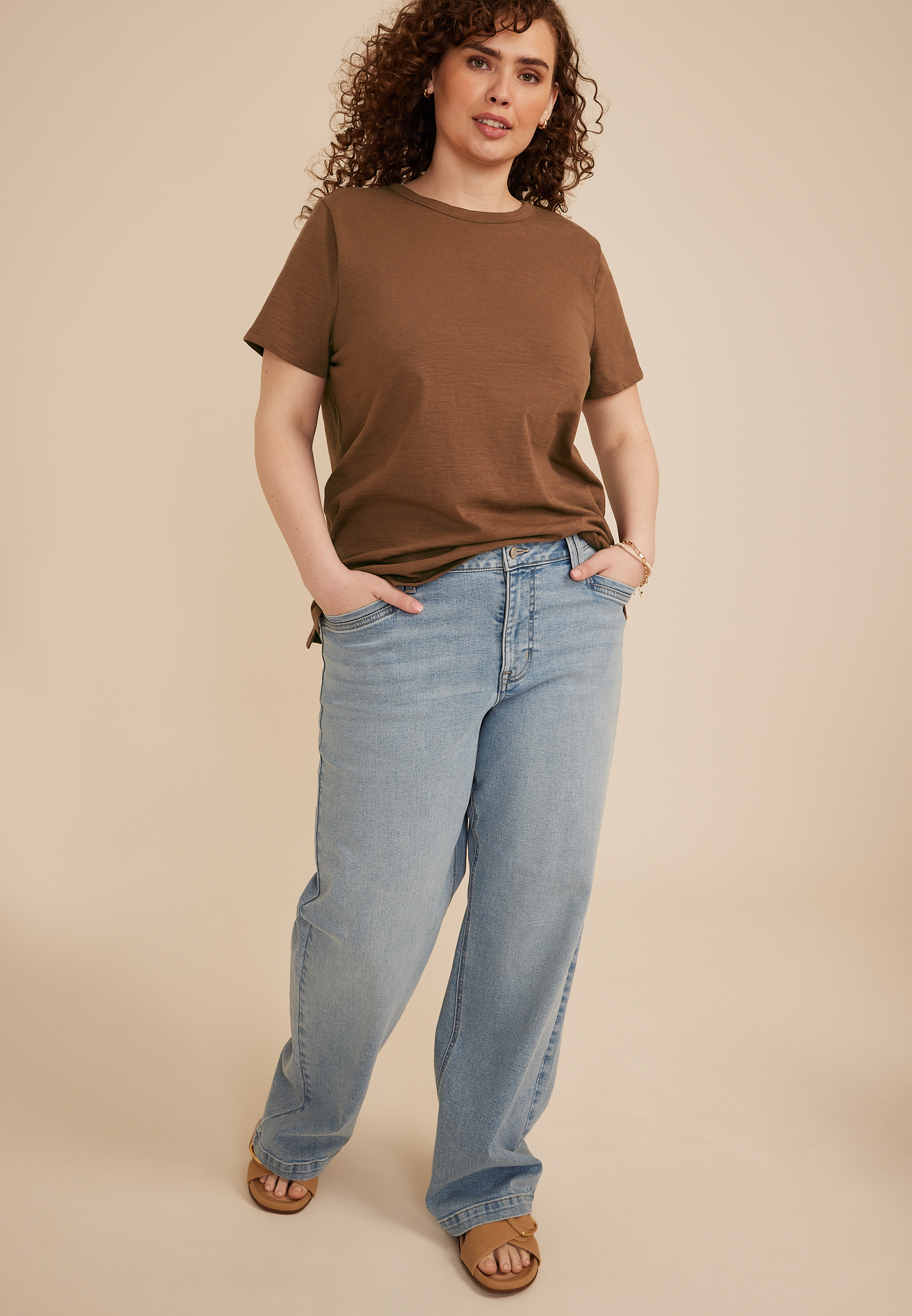 Plus Size 24/7 Dawson Crew Neck Tee, C8764, large