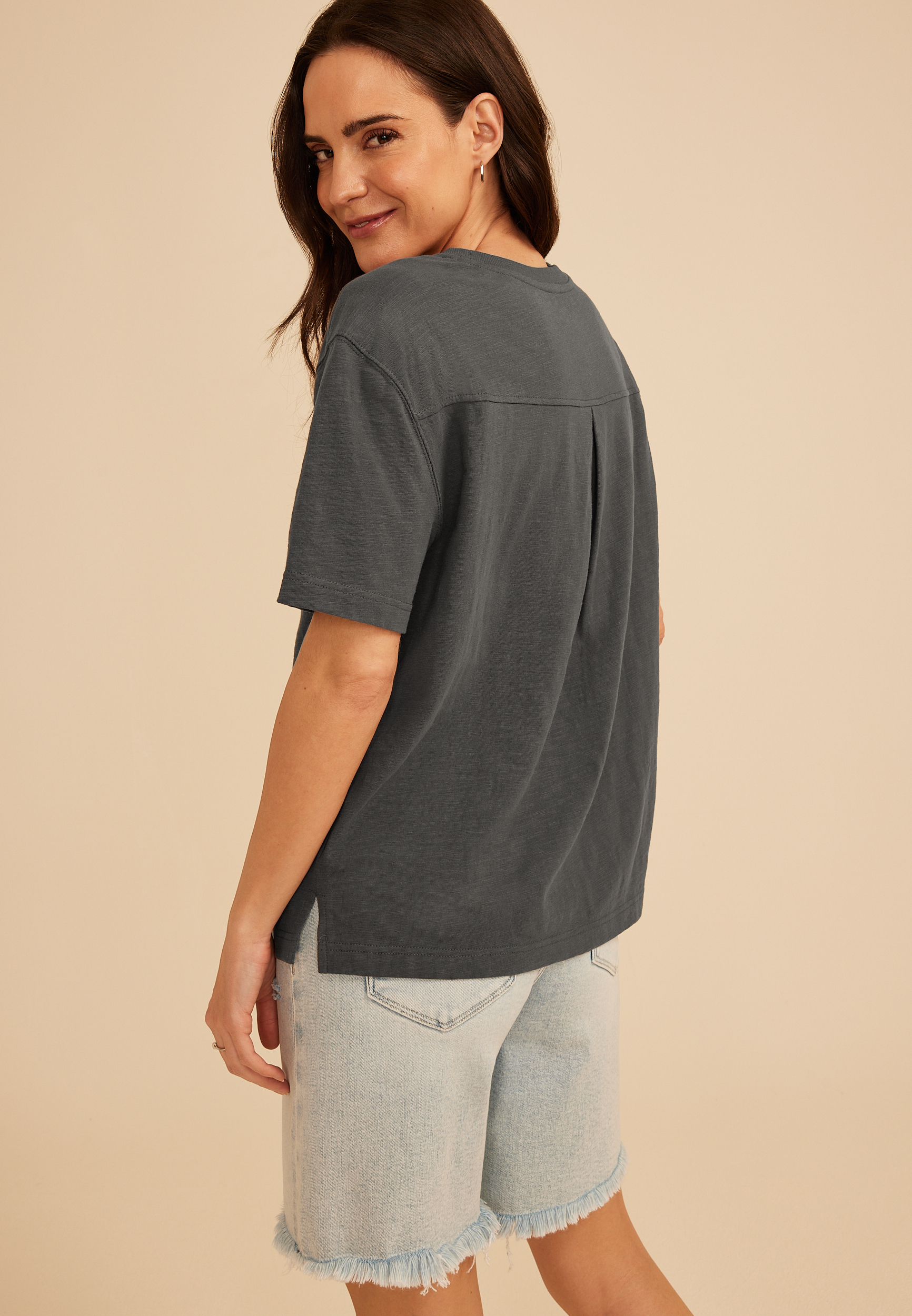 24/7 Cotton Pocket Tee, C4033, large
