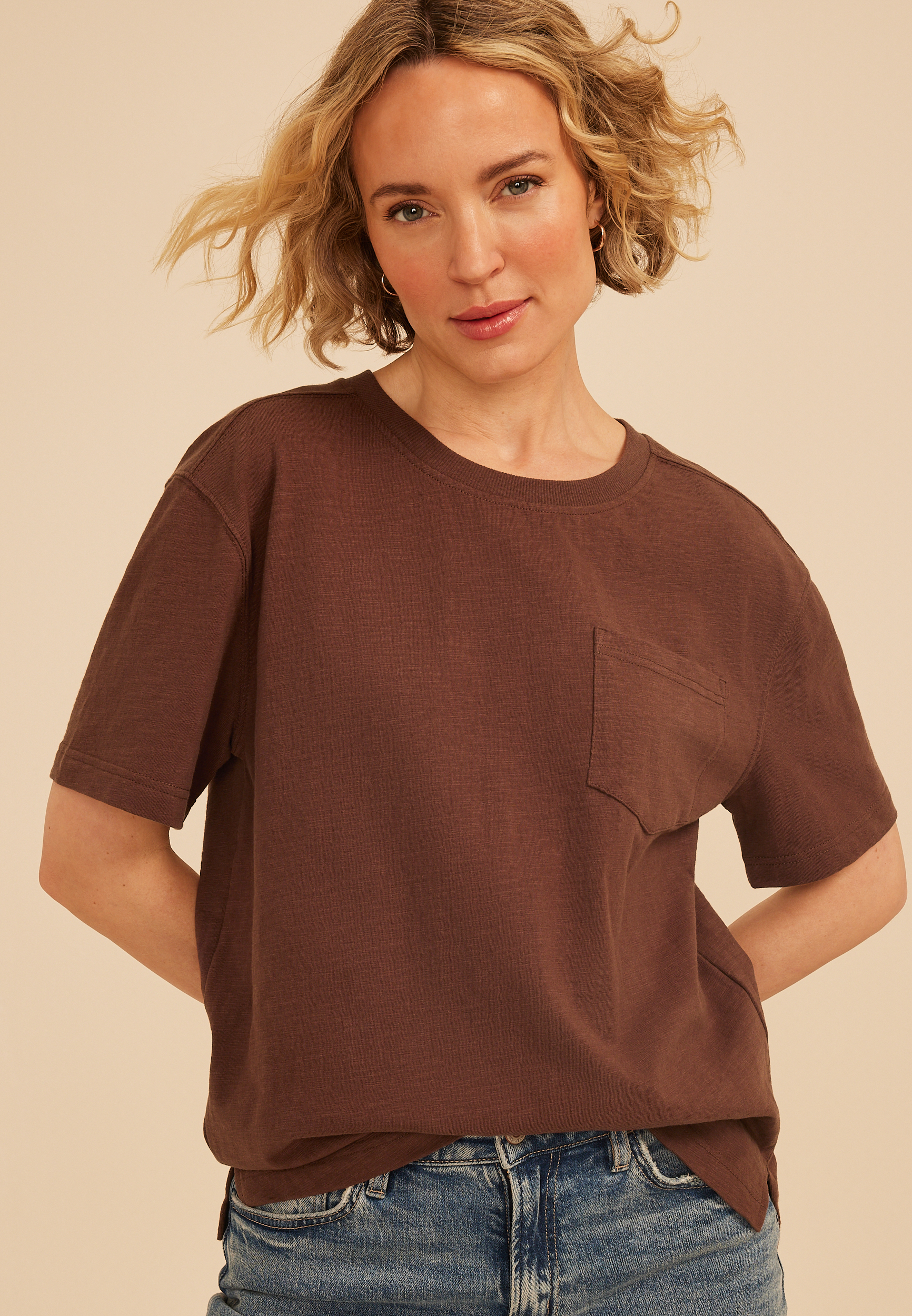 24/7 Cotton Pocket Tee