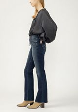 Silver Jeans Co.&reg; Elyse Curvy Mid Rise Bootcut Jean, C258, small