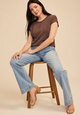 24/7 Variegated Wavy Tee, C115, small