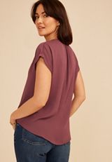 Delton Henley Blouse, C8758, small