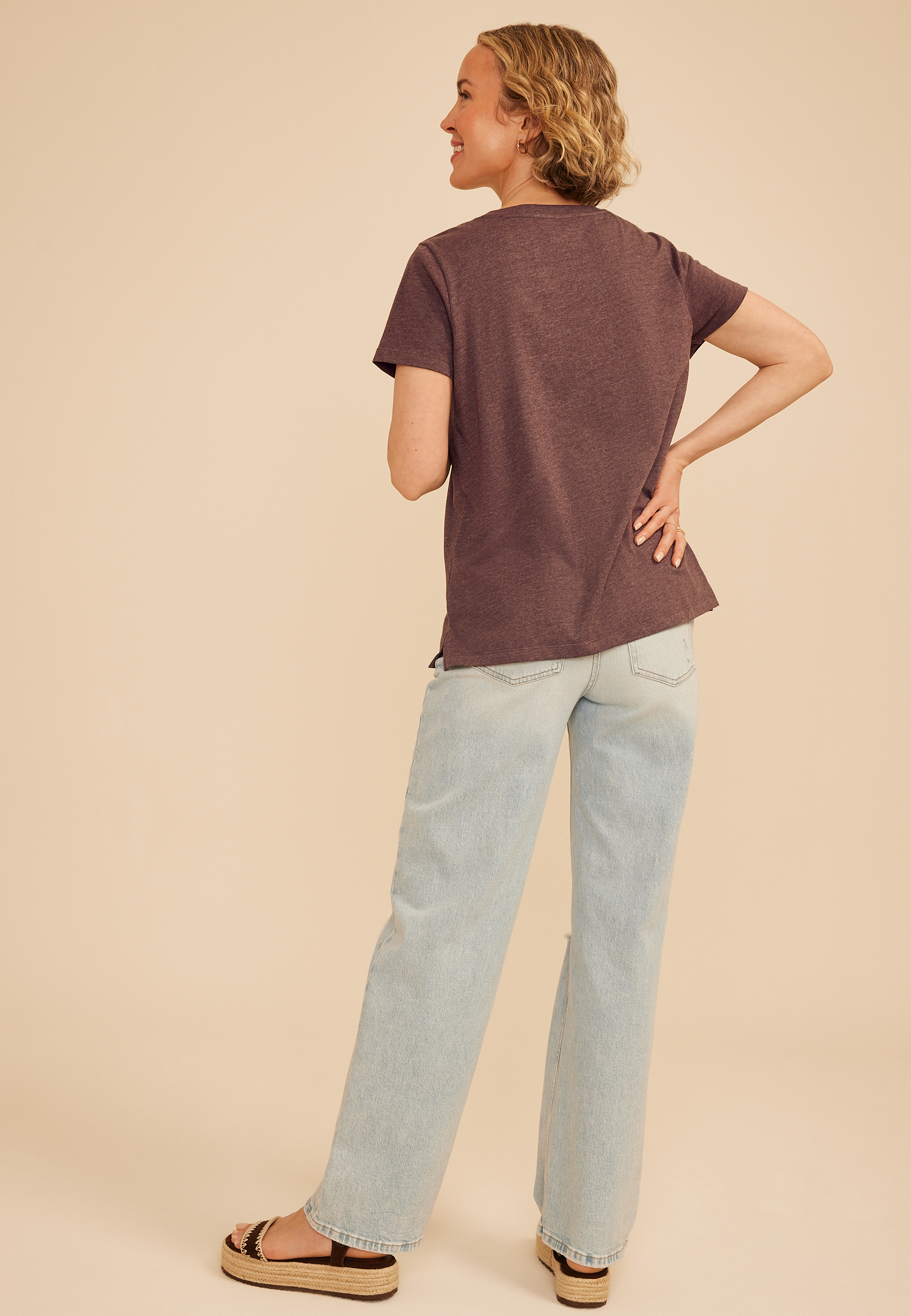 Kind Words Are Like Honey Classic Fit Graphic Tee, COFFEE BEAN, large