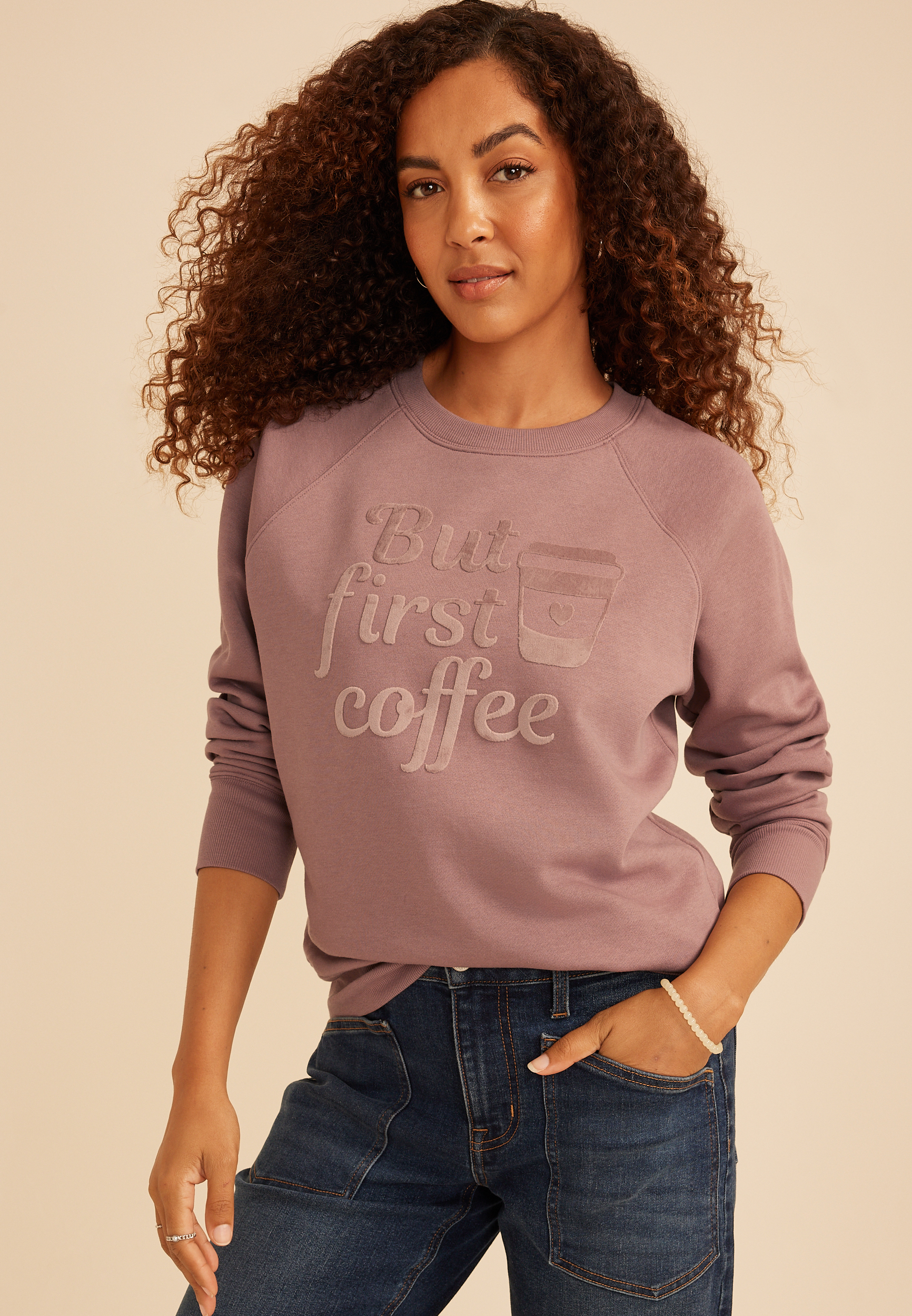 But First Coffee Sweatshirt