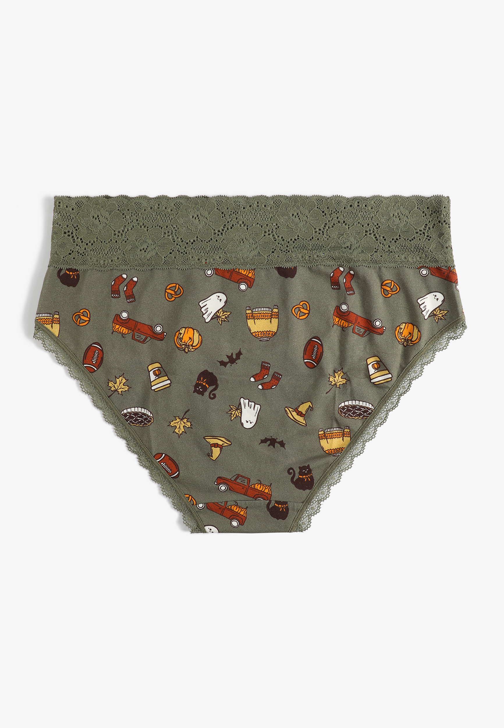 Simply Comfy Cotton Fall Icons Hipster Panty, C3145, large