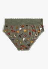 Simply Comfy Cotton Fall Icons Hipster Panty, C3145, small