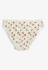 Simply Comfy Cotton Witch Hat Bikini Panty, C5487, small
