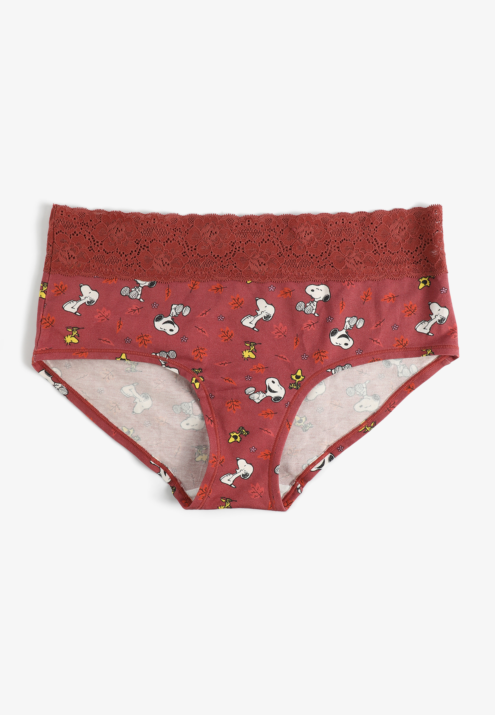Simply Comfy Cotton Snoopy Fall Boybrief Panty
