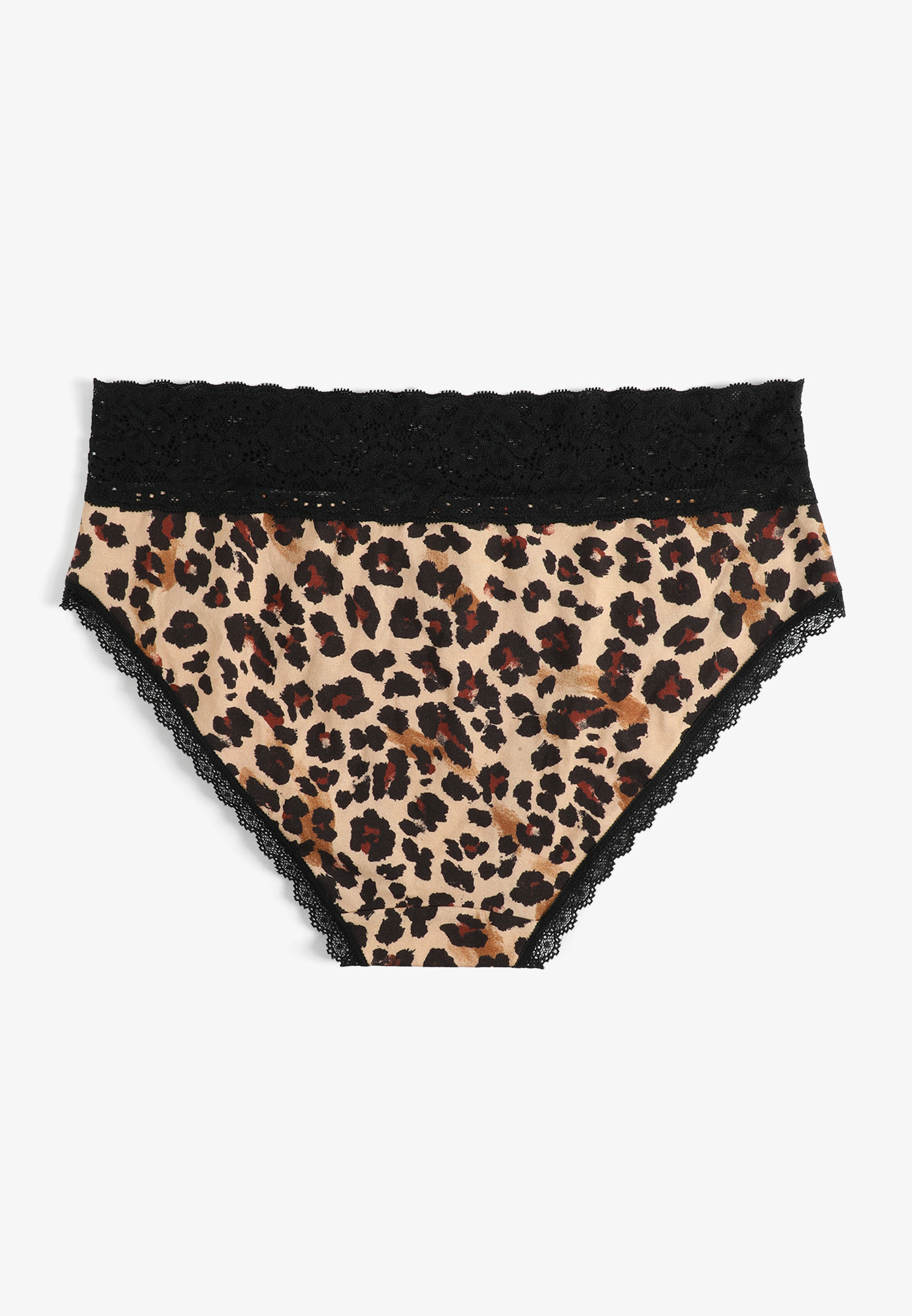 Simply Comfy Cotton Animal Print Hipster Panty, C1756, large