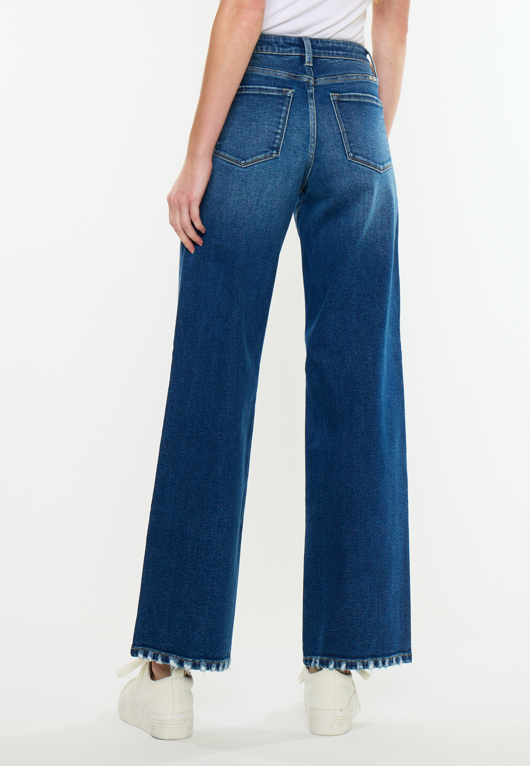 KanCan™ High Rise Ripped Wide Leg Jeans, C258, large