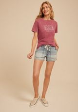 Happy Camper Standard Fit Graphic Tee, C4547, small