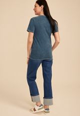 Great Smoky Mountains Standard Fit Graphic Tee, NAVY, small