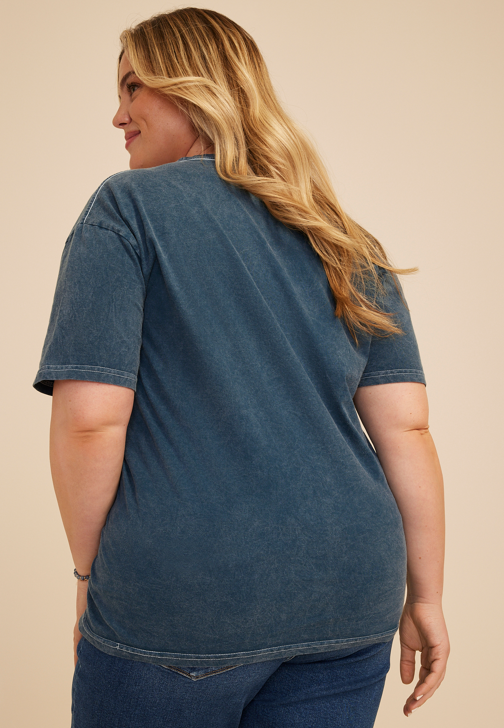Plus Size Great Smoky Mountains Standard Fit Graphic Tee, C180, large