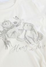 Hang In There Kitten Classic Fit Graphic Tee, C2789, small
