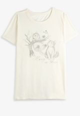 Hang In There Kitten Classic Fit Graphic Tee, C2789, small