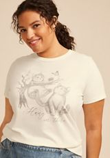 Plus Size Hang In There Classic Fit Graphic Tee, C2789, small