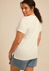 Plus Size Hang In There Classic Fit Graphic Tee, C2789, small