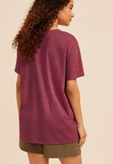 Campfires And Cocktails Oversized Fit Graphic Tee, C830, small